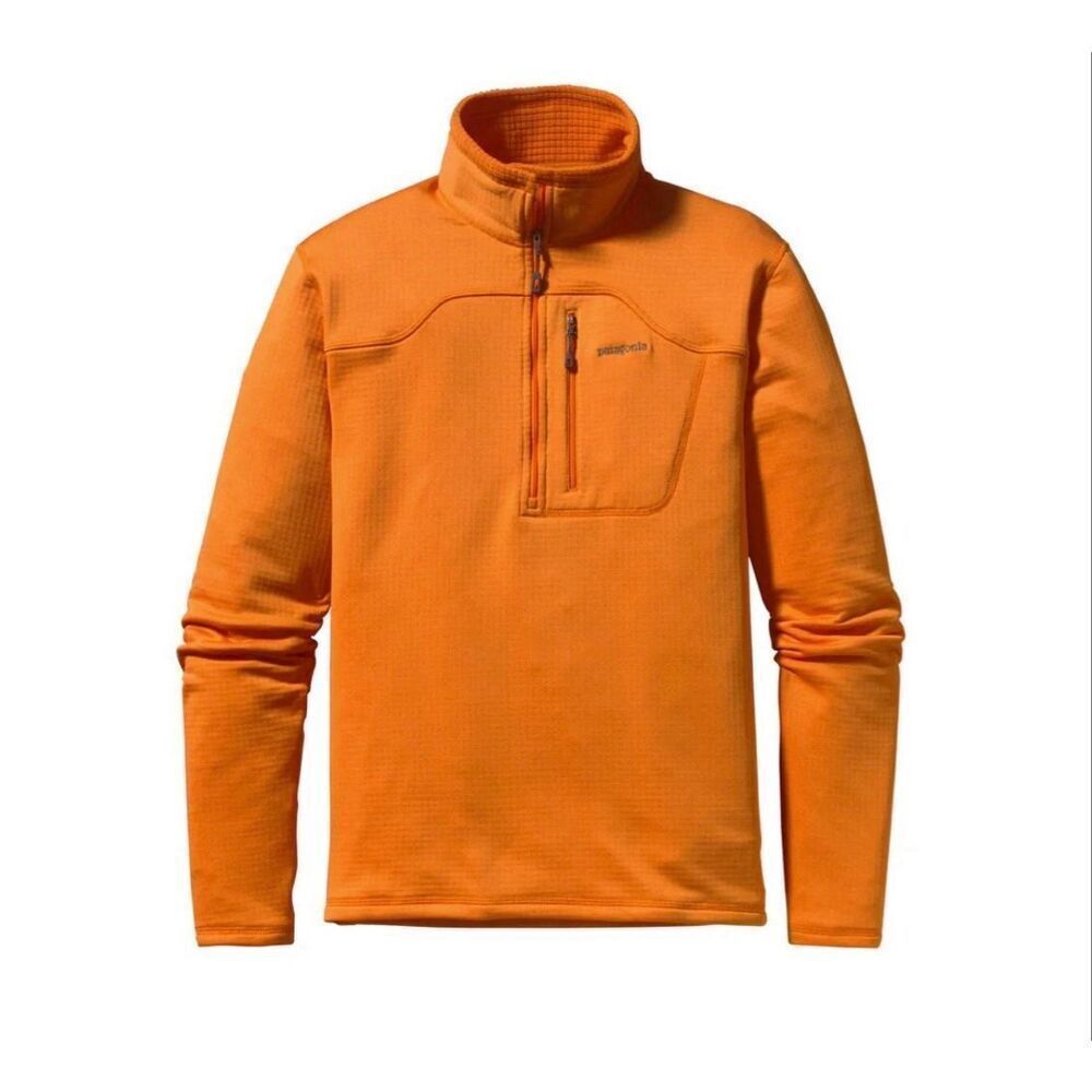 Patagonia Men's R1 Polartech Power Dry Waffle Knit Pullover Sweater Men's Small